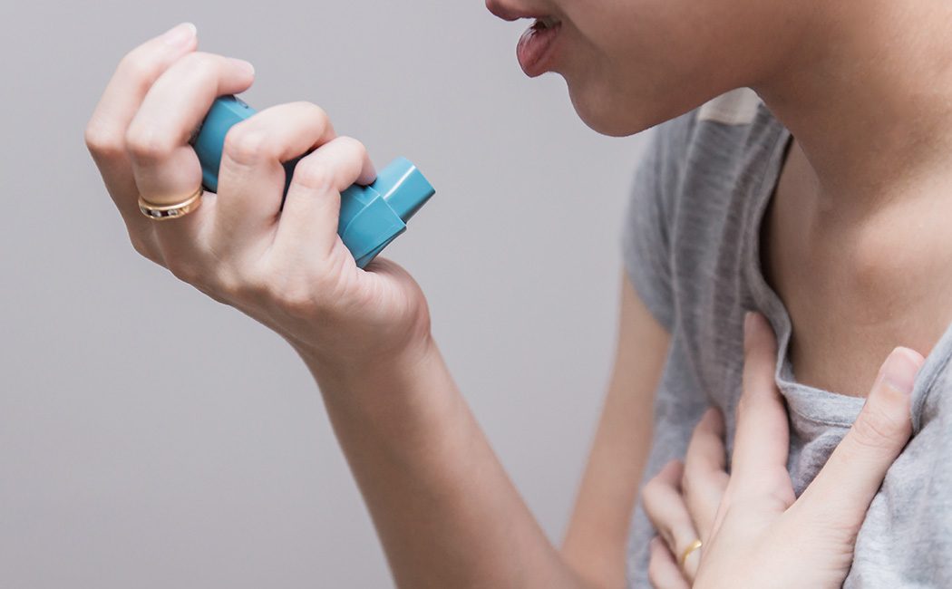 Asthma Inhaler user